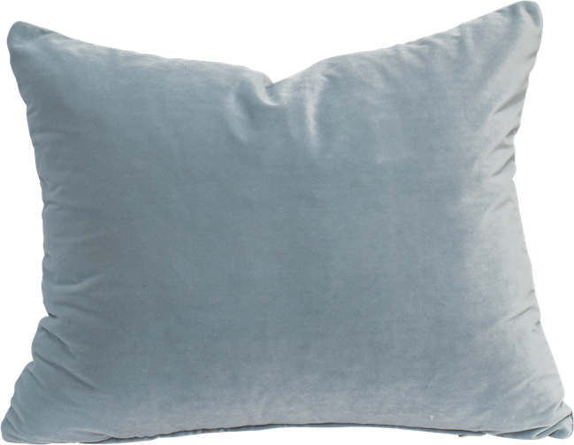 Velvet Cushion - Powder Blue - 40 x 50cm